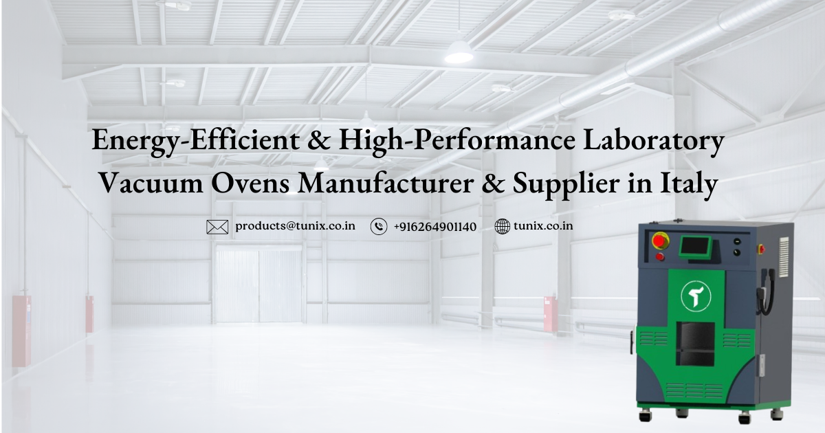 Energy-Efficient & High-Performance Laboratory Vacuum  Ovens Manufacturer and Supplier in Italy